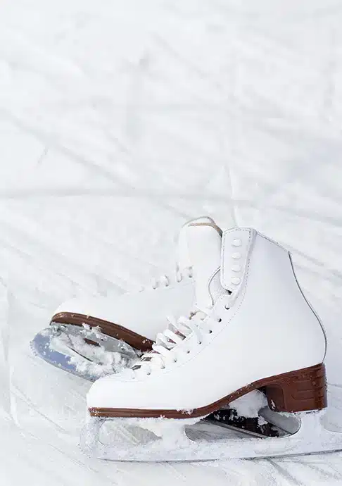 Schlittschuhe im Eisstadion Braunlage