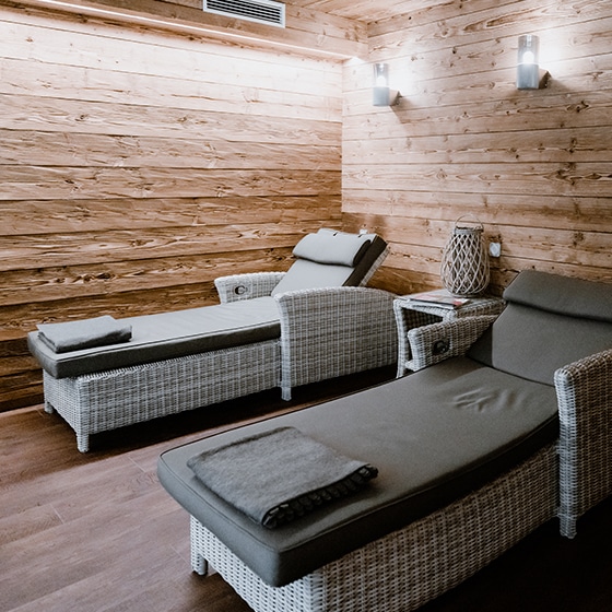 Ruhebereich, Wellness im Designhotel Viktoria