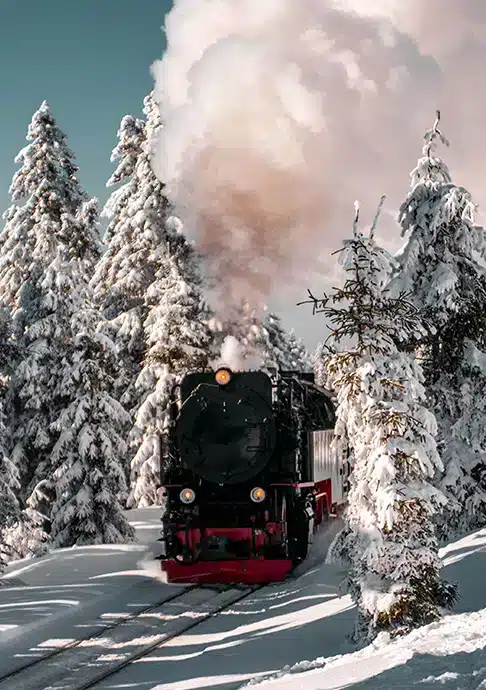 Dampflok der Harzer Schmalspurbahn