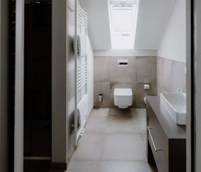 Stylisches Badezimmer in der Junior Suite