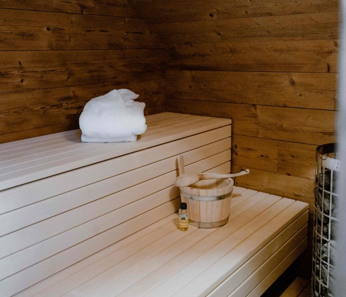 Private Sauna in der Junior Suite, das private SPA Erlebnis im Harz