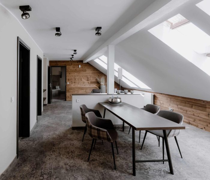 Wohn- und Essbereich in der Master Suite Braunlage