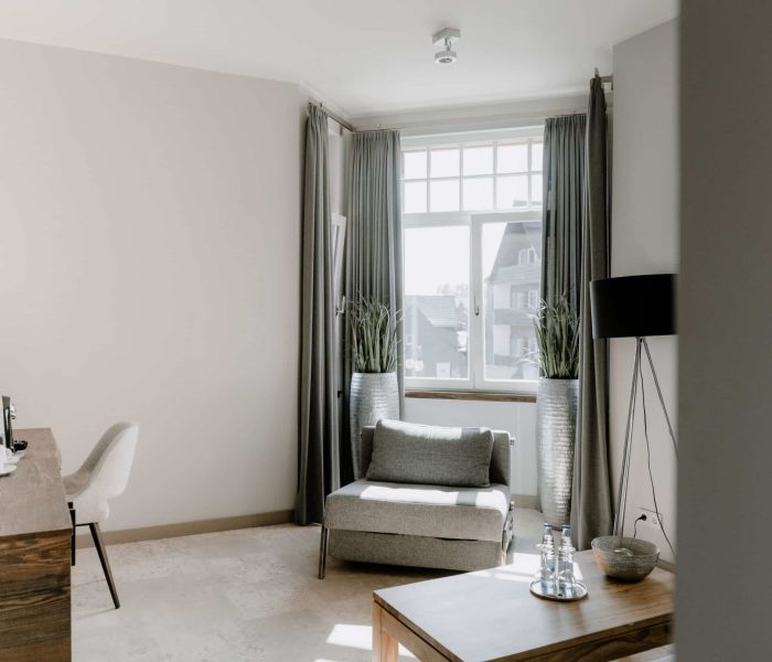 Wohnbereich in der Suite für einen erholsamen Urlaub in Braunlage